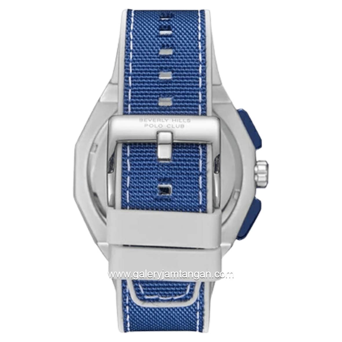 BEVERLY HILLS POLO CLUB BP3719X.377 Multi Function Blue Dial Blue Silicone Strap