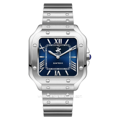 BEVERLY HILLS POLO CLUB BP3729X.390 Silver Dial Blue