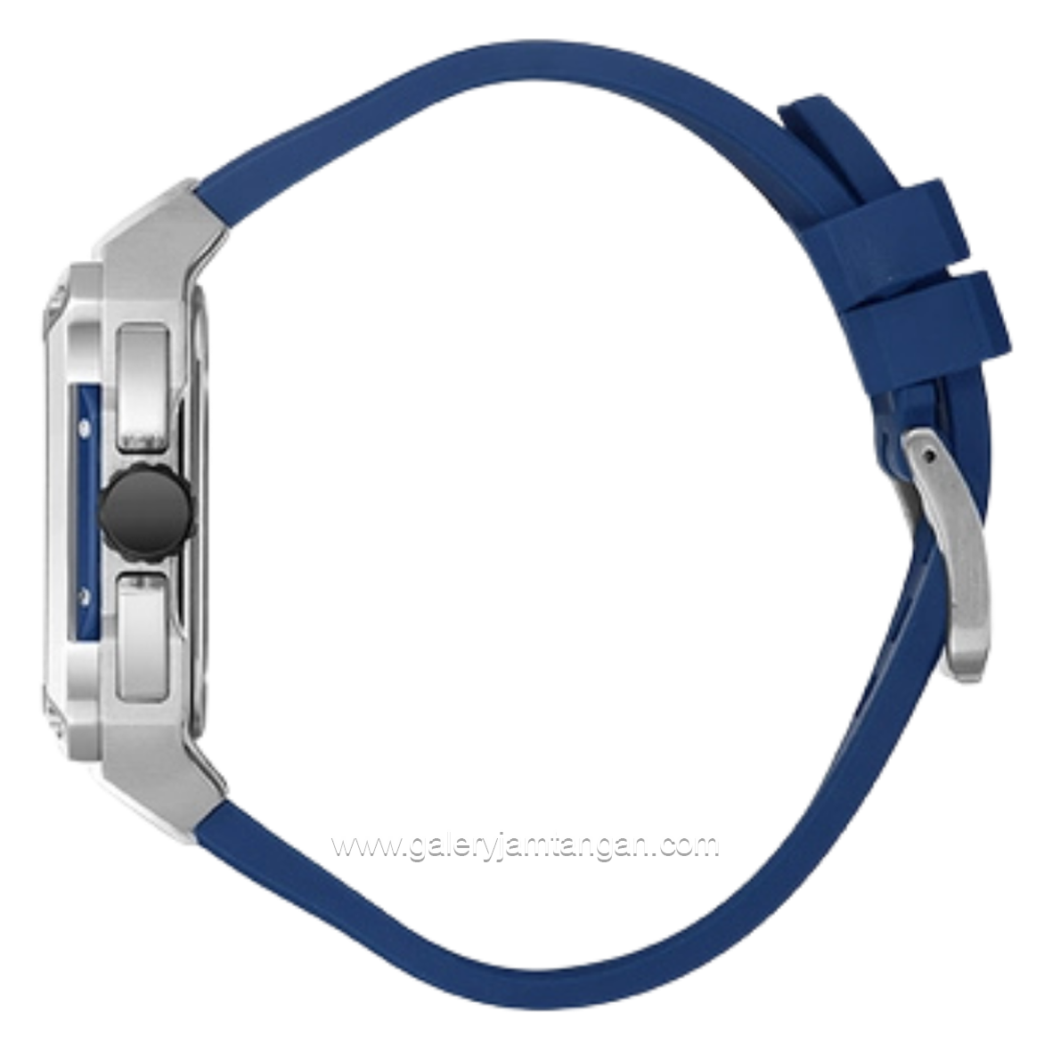 BEVERLY HILLS POLO CLUB BP3742X.339 Blue Rubber Strap