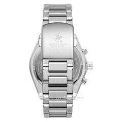 BEVERLY HILLS POLO CLUB BP3743X.390 Silver Dial Blue Stainless Steel