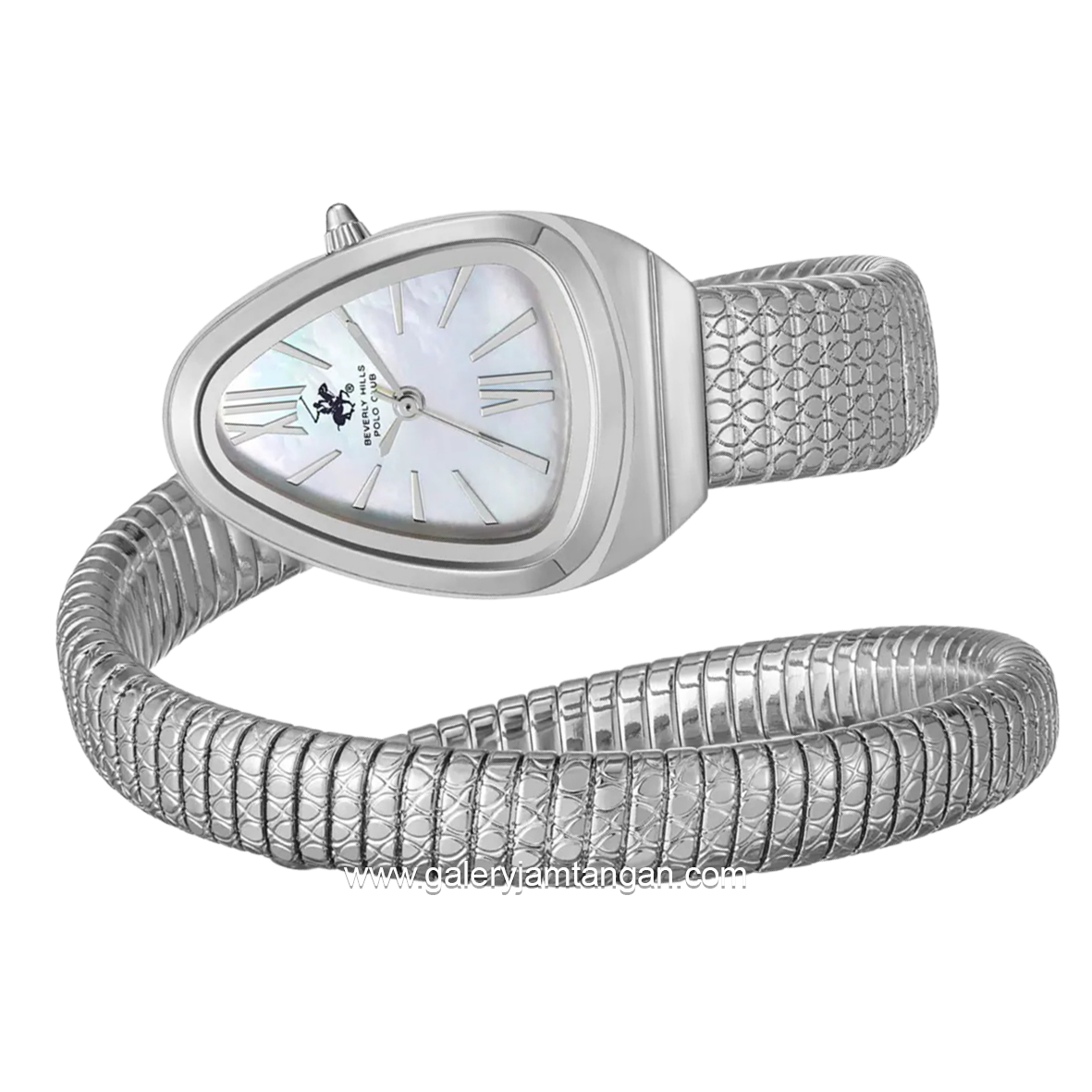 BEVERLY HILLS POLO CLUB BP3747C.320 Silver Dial White