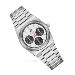 BEVERLY HILLS POLO CLUB BP3754X.330 Silver Dial White