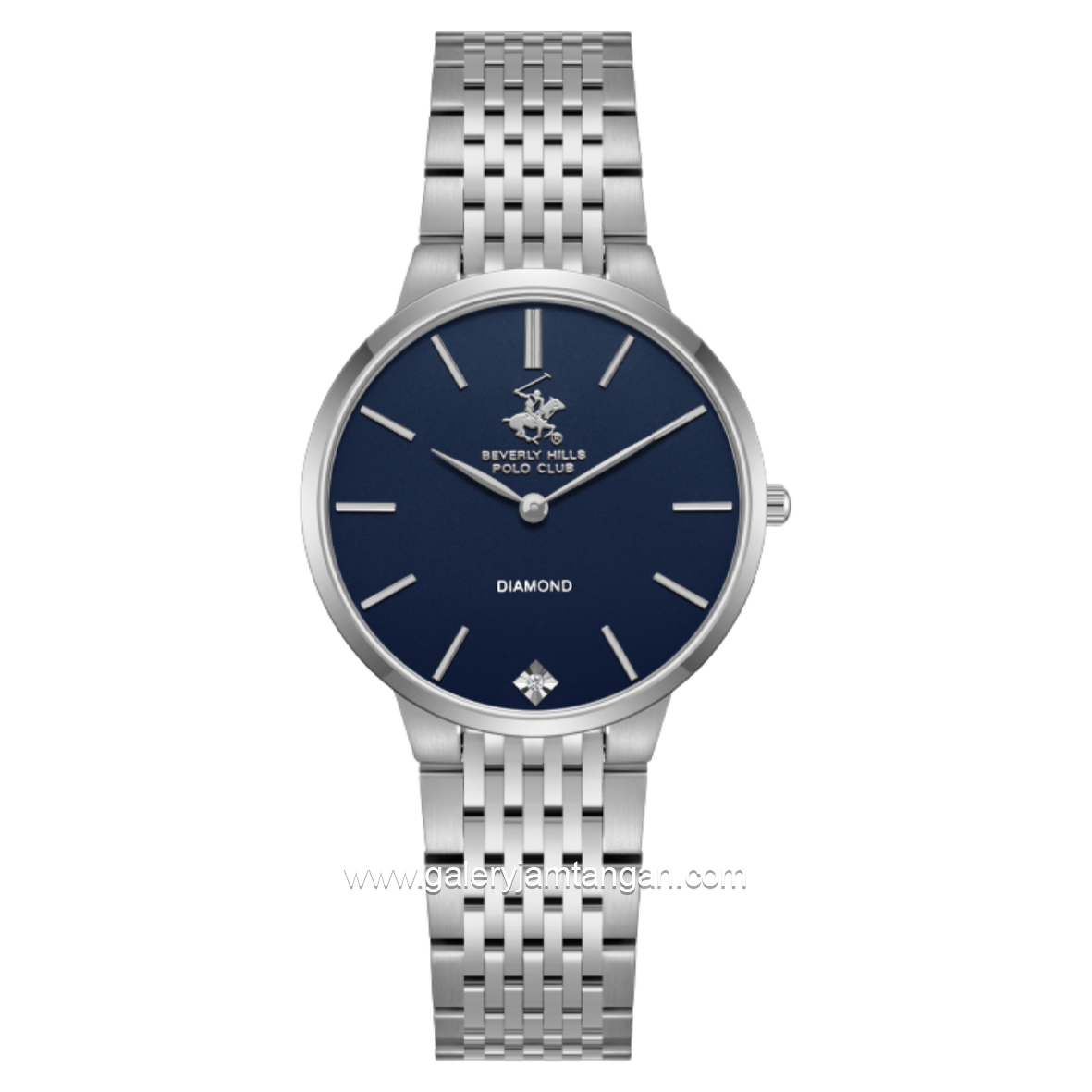 BEVERLY HILLS POLO CLUB BP3775X.390 Silver Dial Blue Stainless Steel