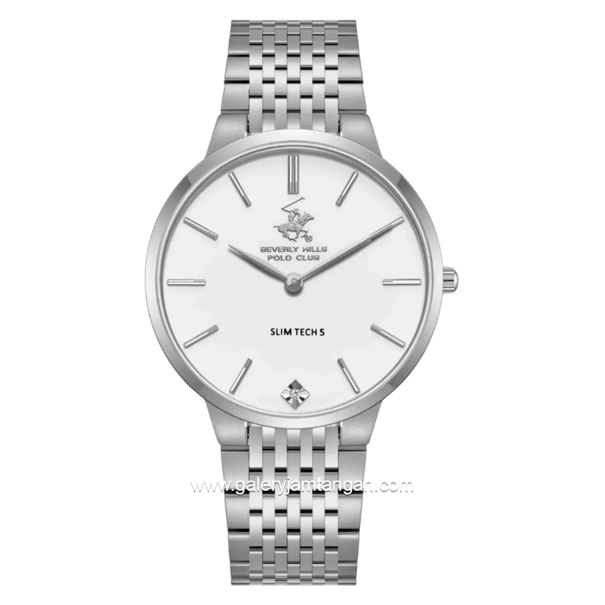 BEVERLY HILLS POLO CLUB BP3776X.330 Silver Dial White Stainless Steel