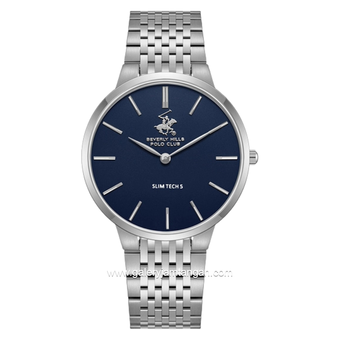 BEVERLY HILLS POLO CLUB BP3776X.390 Silver Dial Blue Stainless Steel