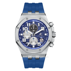 Beverly Hills Polo Club BP3783X.399 Blue Rubber Strap