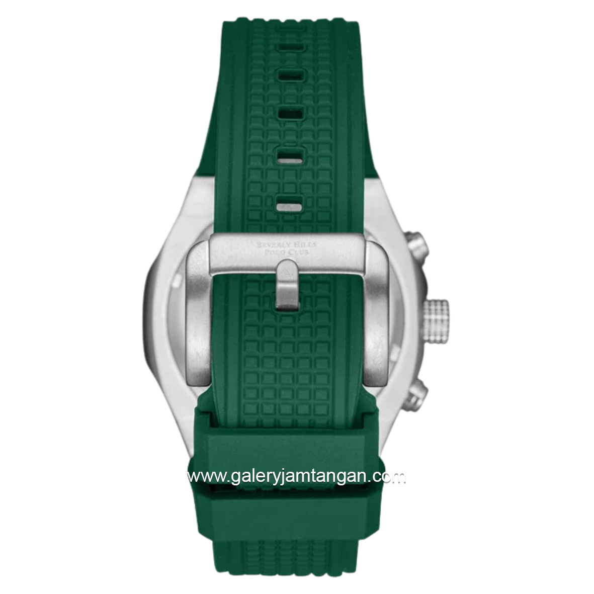 Beverly Hills Polo Club BP3785X.067 Green Rubber Strap