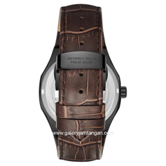 Beverly Hills Polo Club BP3787X.042 Automatic Brown Leather Strap