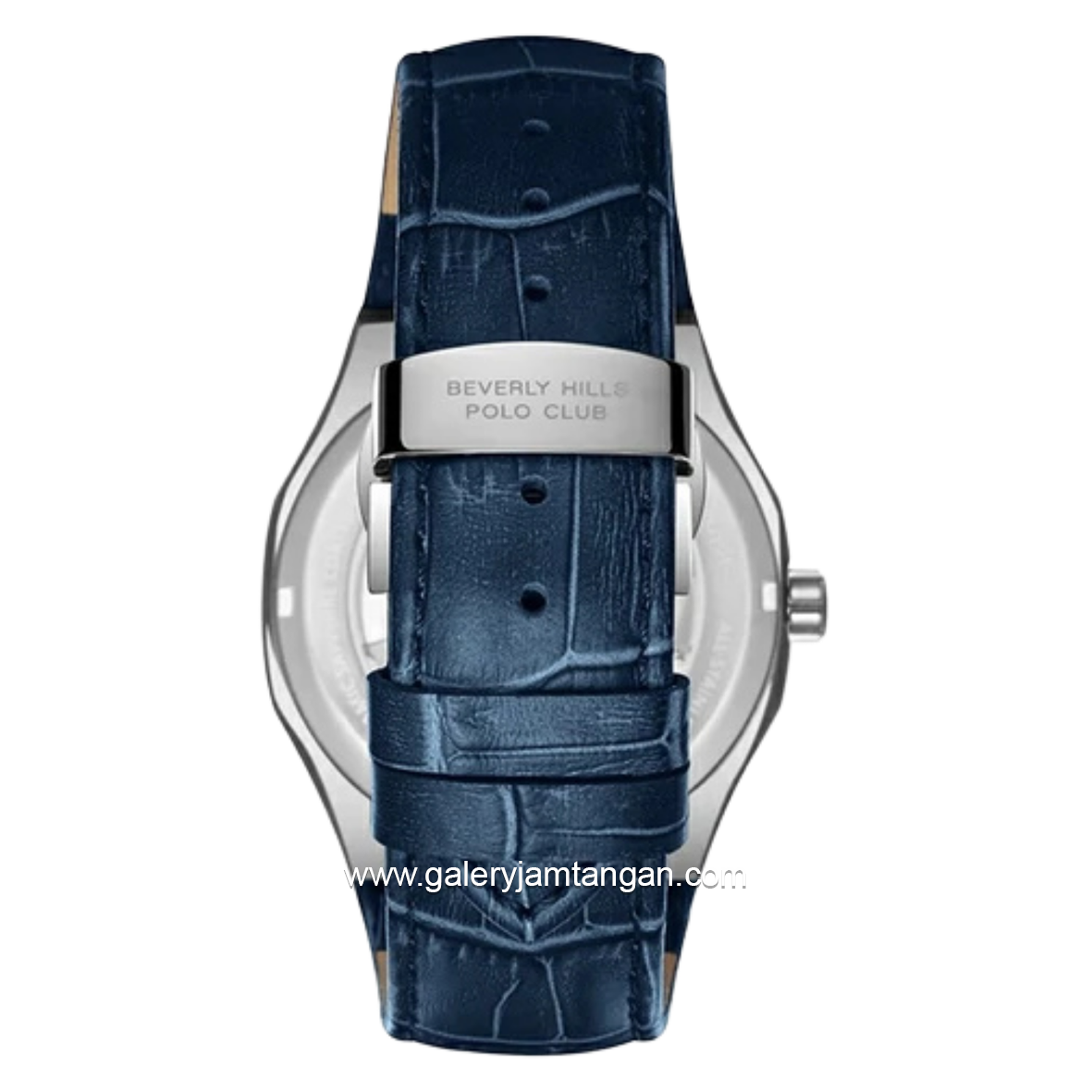 Beverly Hills Polo Club BP3787X.399 Automatic Blue Leather Strap