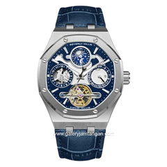 Beverly Hills Polo Club BP3787X.399 Automatic Blue Leather Strap