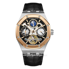 BEVERLY HILLS POLO CLUB BP3787X.561 Automatic Leather Strap