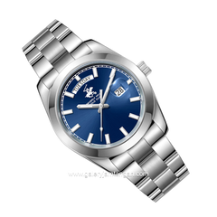 BEVERLY HILLS POLO CLUB BP3790X.390 Silver Dial Blue Stainless Steel