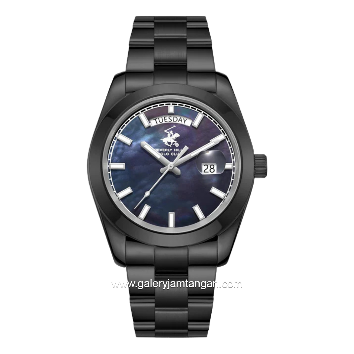 Beverly Hills Polo Club BP3790X.650 Black Dial Blue Stainless Steel