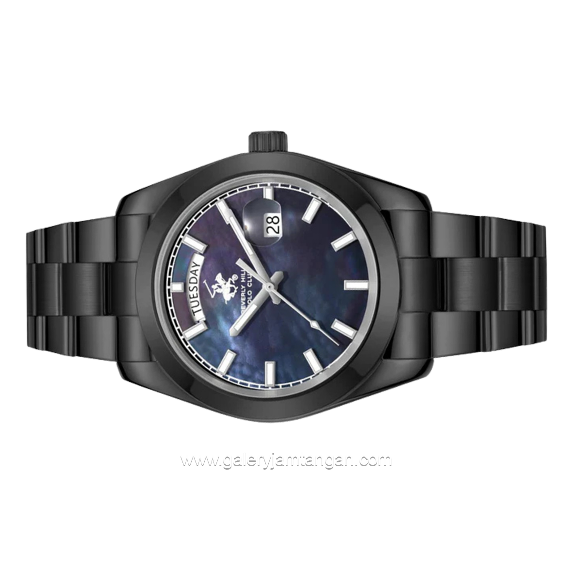 Beverly Hills Polo Club BP3790X.650 Black Dial Blue Stainless Steel