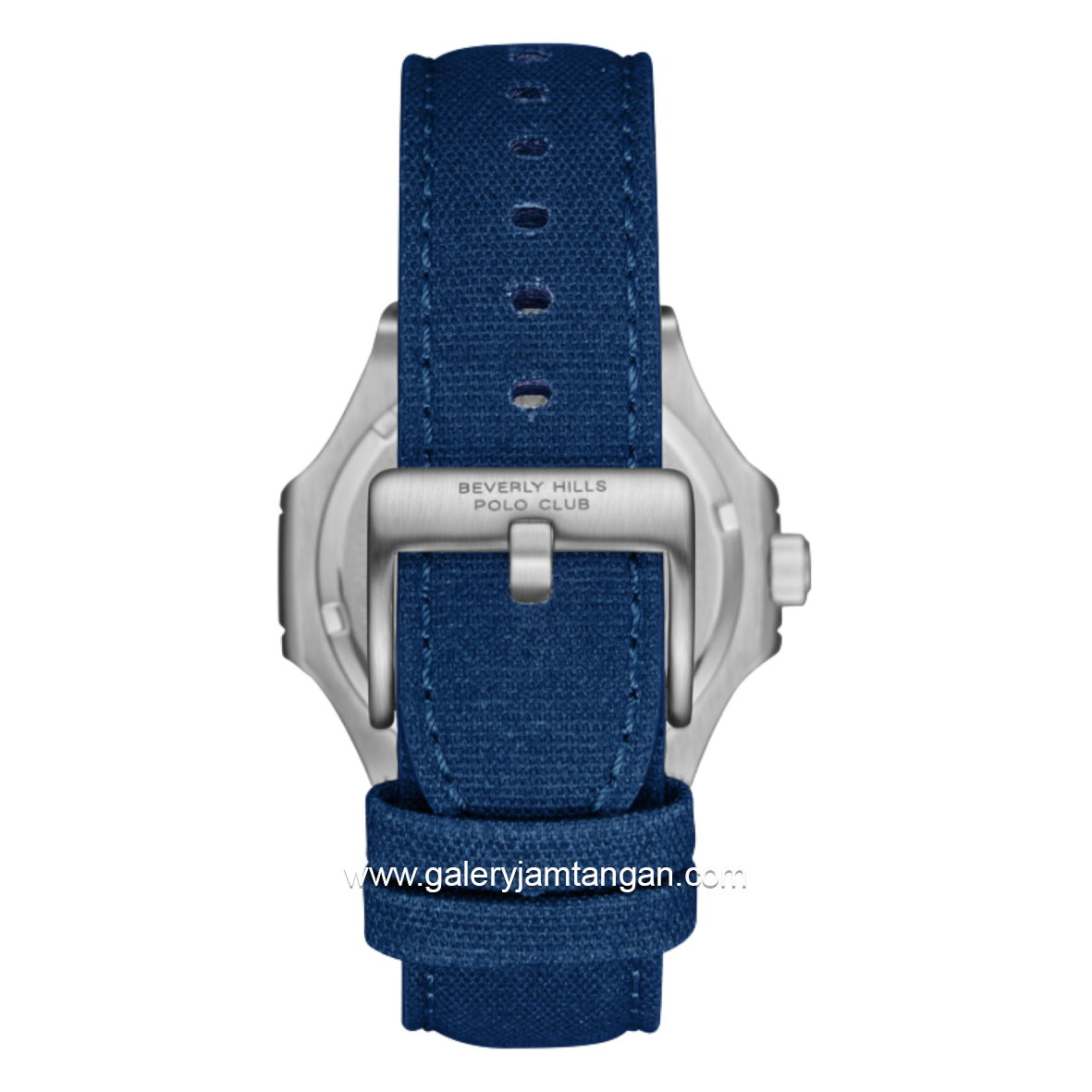 Beverly Hills Polo Club BP3792X.399 Blue Leather Strap