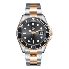 BEVERLY HILLS POLO CLUB BP3797X.550 Silver Rosegold Stainless Steel