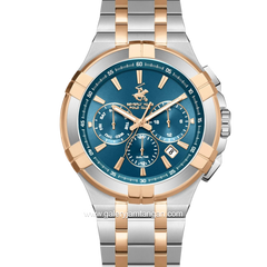 BEVERLY HILLS POLO CLUB BP3802X.590 SIlver Rosegold Stainless Steel