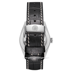 Beverly Hills Polo Club BP3807X.381 Black Silver Leather Strap