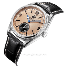 Beverly Hills Polo Club BP3807X.381 Black Silver Leather Strap