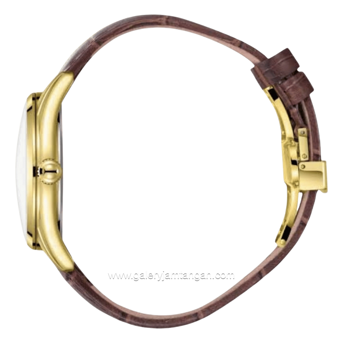 BEVERLY HILLS POLO CLUB BP3811X.132 Brown Leather Strap