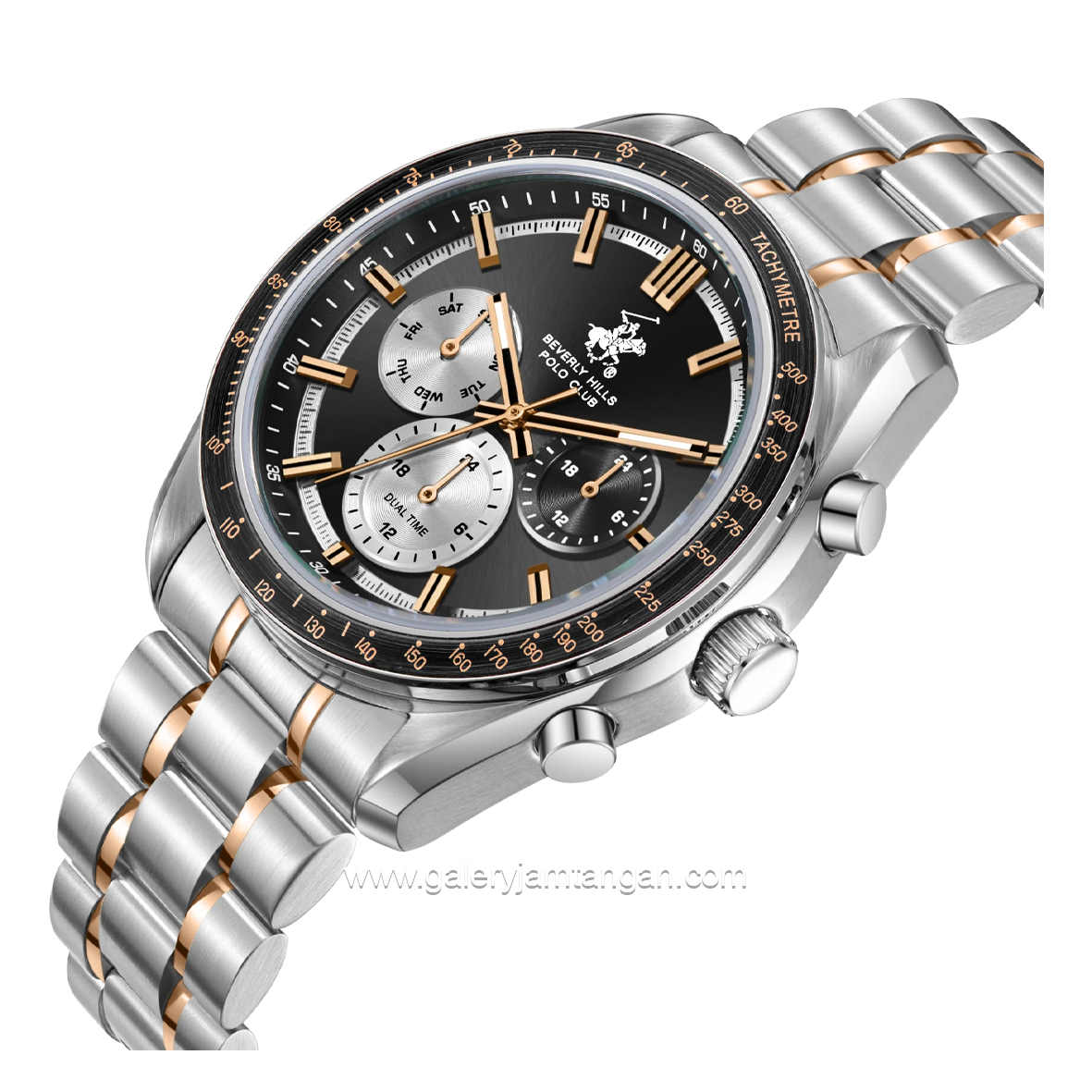 BEVERLY HILLS POLO CLUB BHPC BP3814X.550 Stainless Steel Strap