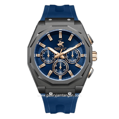 Beverly Hills Polo Club BP3815X.099 Dark Blue Silicone Strap
