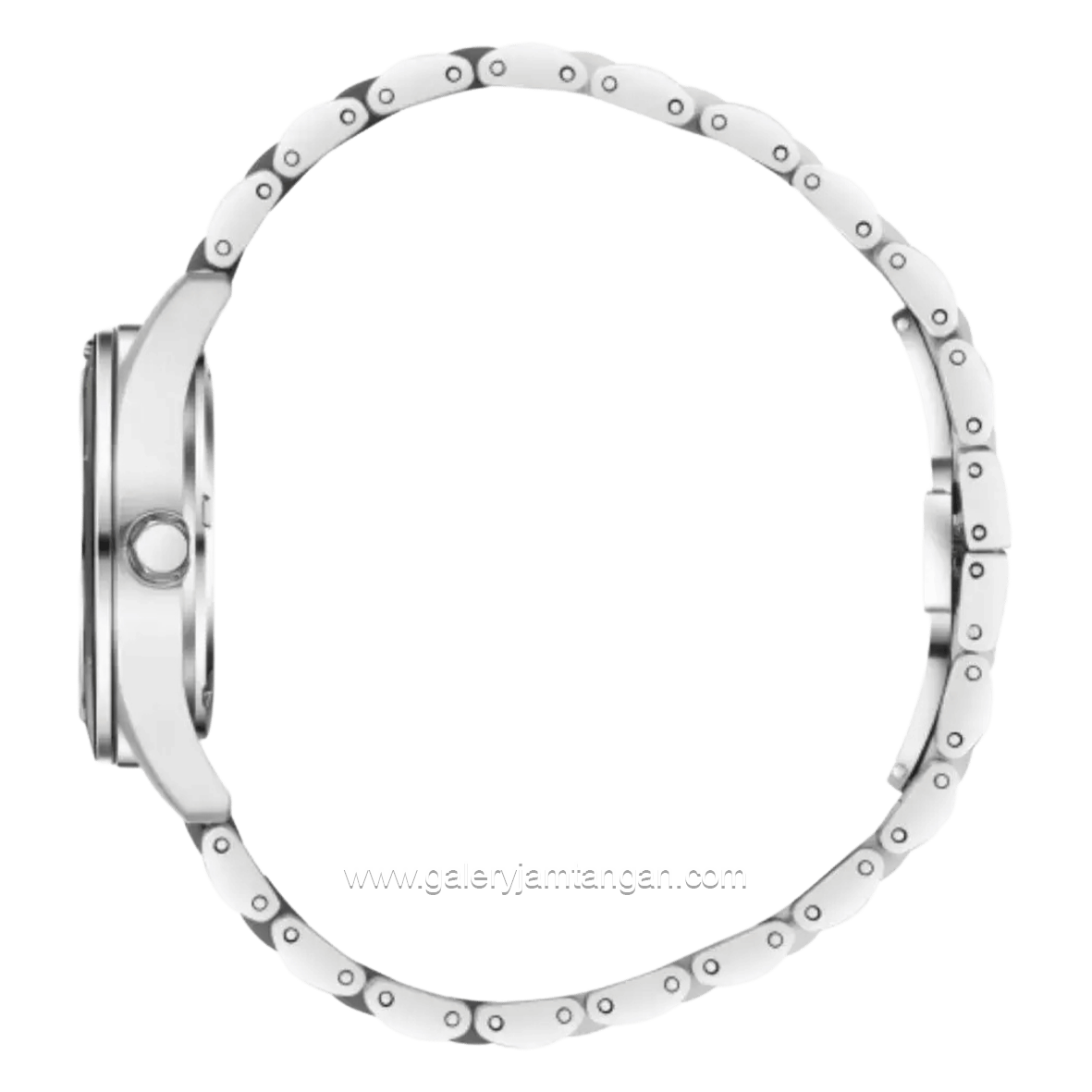 BEVERLY HILLS POLO CLUB BP3829X.320 Silver Stainless Steel Strap