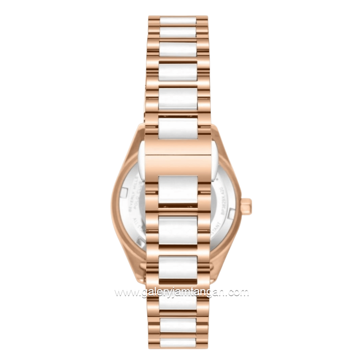BEVERLY HILLS POLO CLUB BP3829X.420 Rosegold Silver Stainless Steel Strap