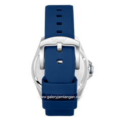 BEVERLY HILLS POLO CLUB BHPC BP3837X.339 Blue Silver Silicone Strap