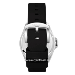 BEVERLY HILLS POLO CLUB BHPC BP3837X.361 Black Silver Silicone Strap