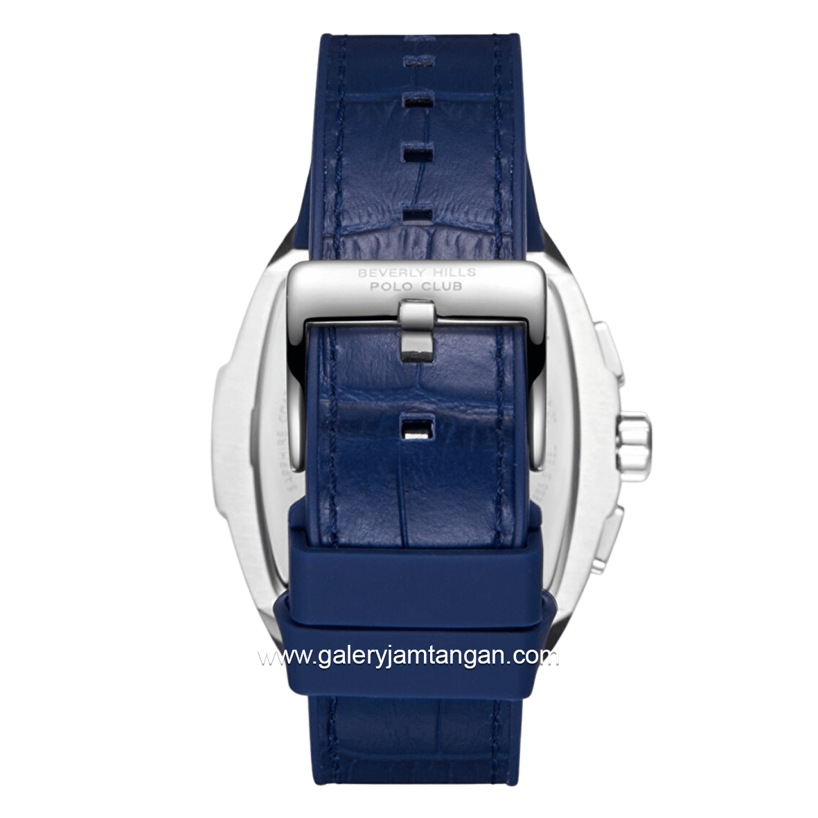 Beverly Hills Polo Club BP3841X.399 Dark Blue Leather Strap