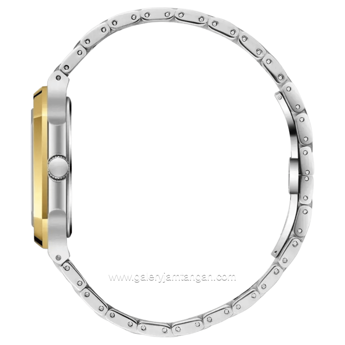 Beverly Hills Polo Club BP3845X.230 Silver Combi Stainless Steel Strap