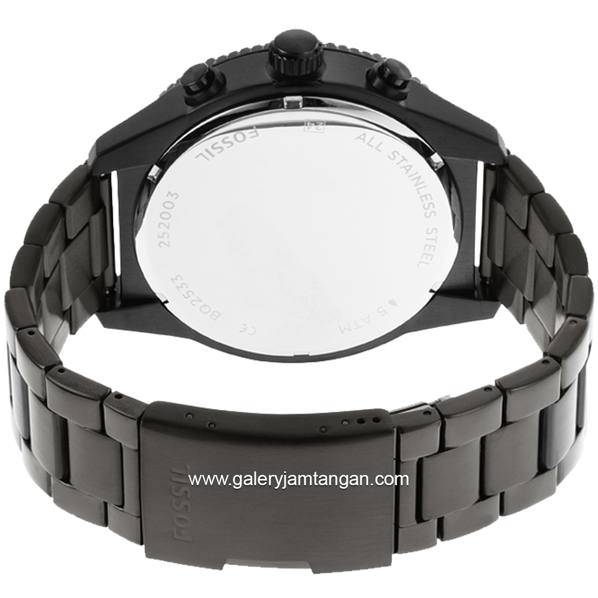 FOSSIL BQ2533 Multifunction Black Stainless Steel