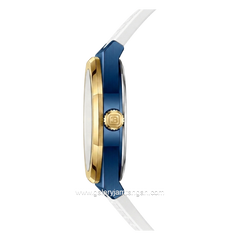 BENTLEY THE AURARAY BL-24-17 White Gold Dial Blue Rubber Strap