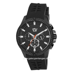 CHRIST VERRA CV 71181G-36 BLK Full Black Rubber Strap