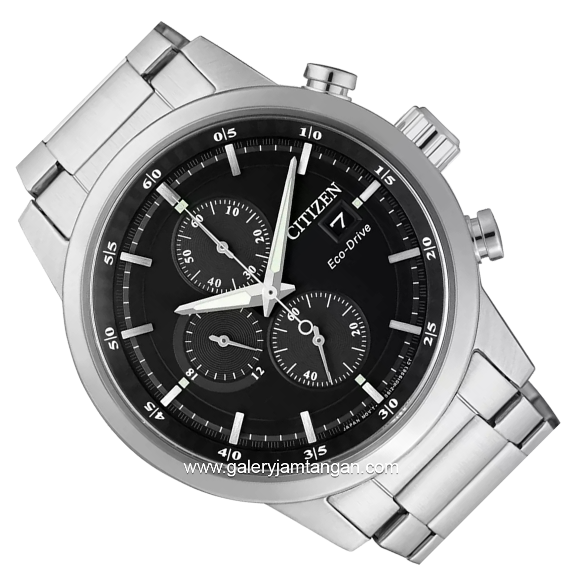 CITIZEN CA0610-52E Silver Dial Black Stainless Steel