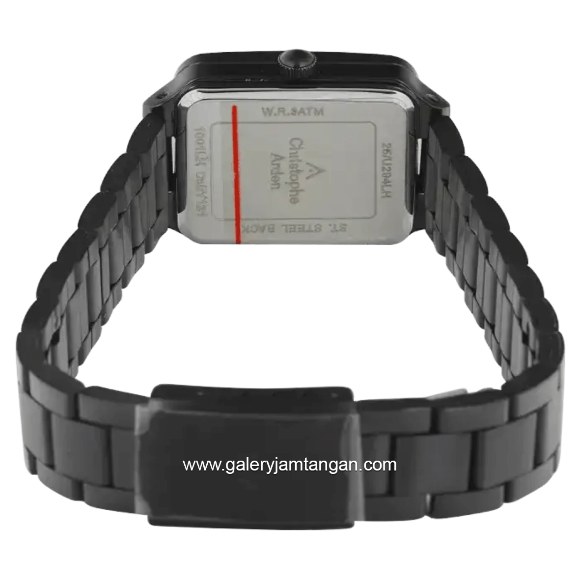 Christophe Arden CA 1001 LH Black Stainless Steel Strap