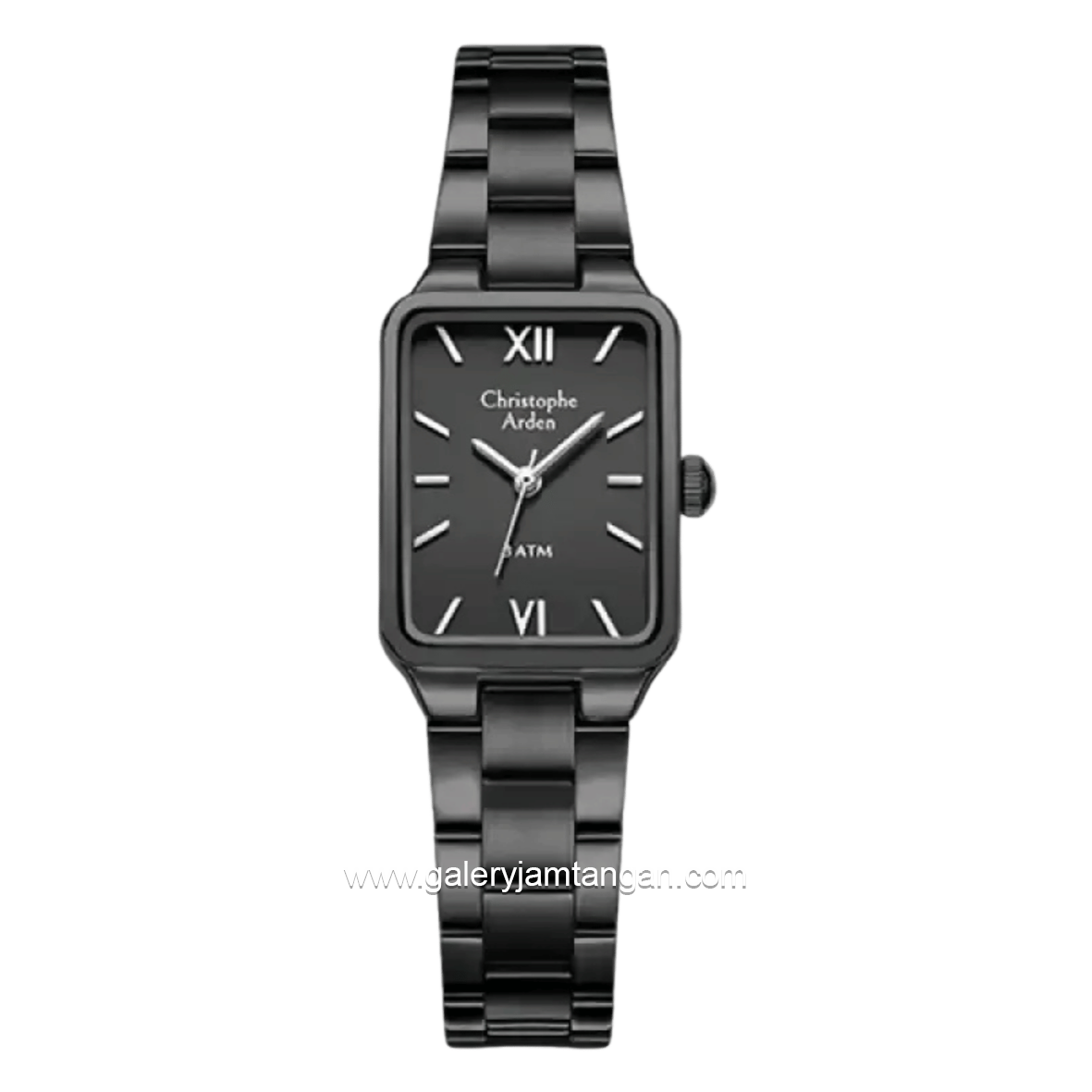 Christophe Arden CA 1001 LH Black Stainless Steel Strap