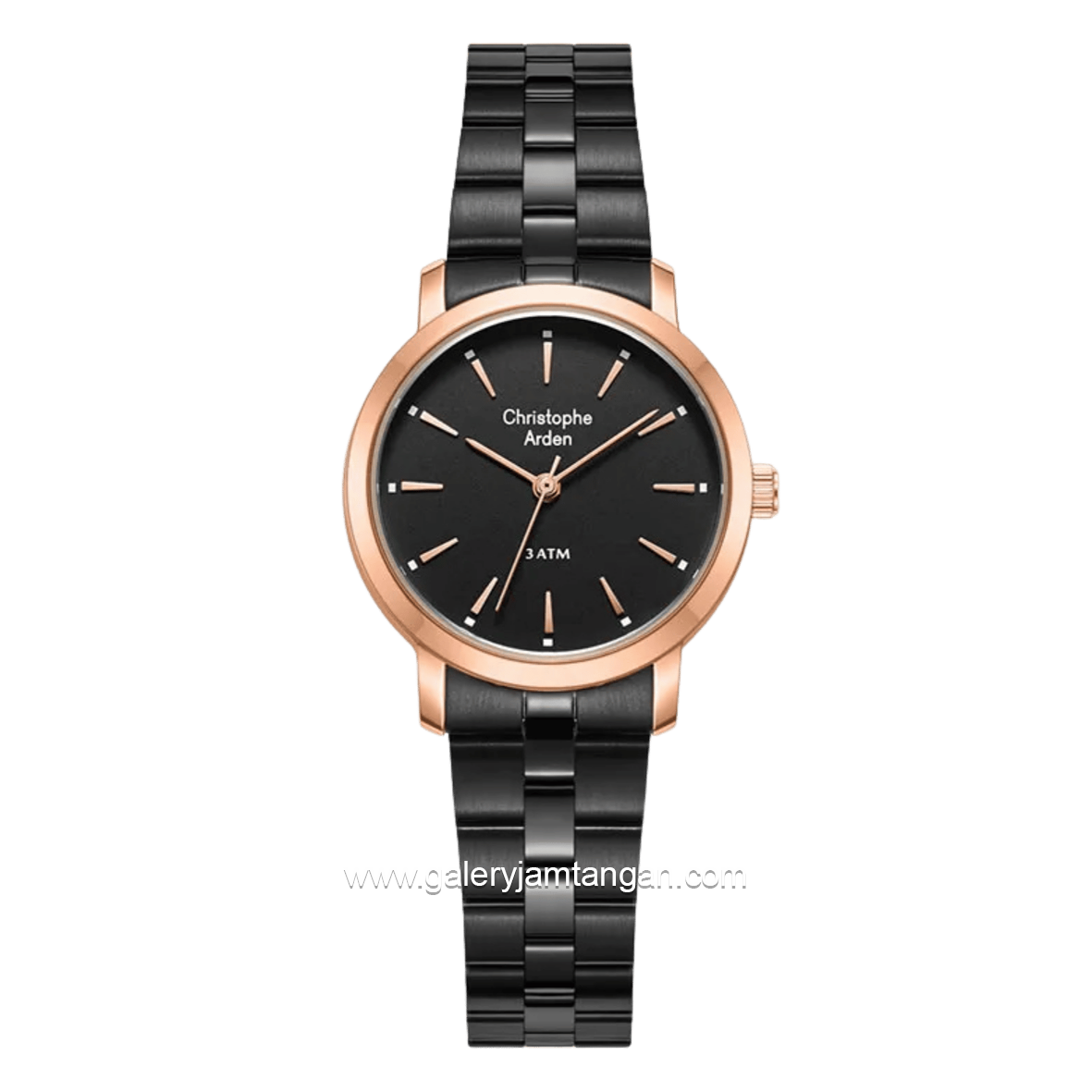 Christophe Arden CA 1002 LH BBRBA Black Rosegold Stainless Steel