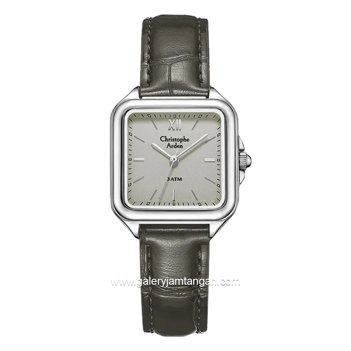 Christophe Arden CA 1003 LH Grey Silver Leather Strap
