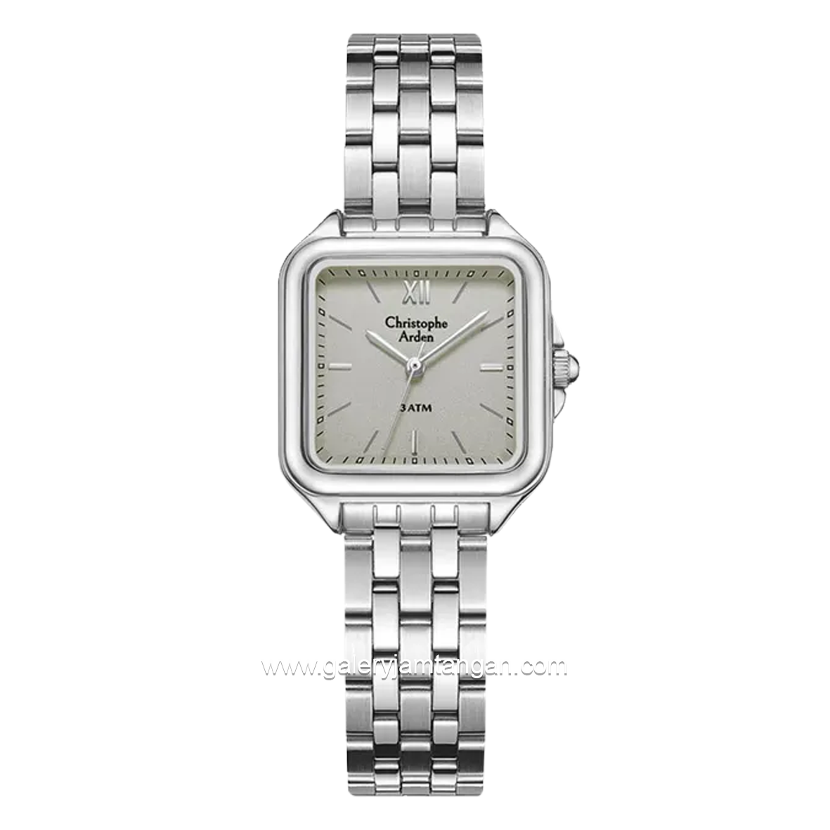 Christophe Arden CA 1003 LH Silver Dial Grey Stainless Steel