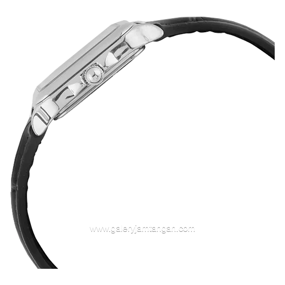 Christophe Arden CA 1003 LH Black Silver Leather Strap