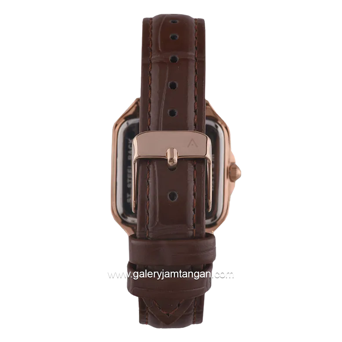 Christophe Arden CA 1003 LH Brown Rosegold Leather Strap