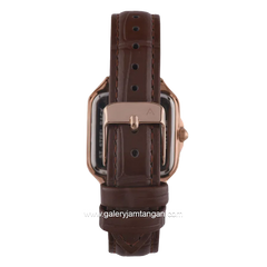 Christophe Arden CA 1003 LH Brown Rosegold Leather Strap