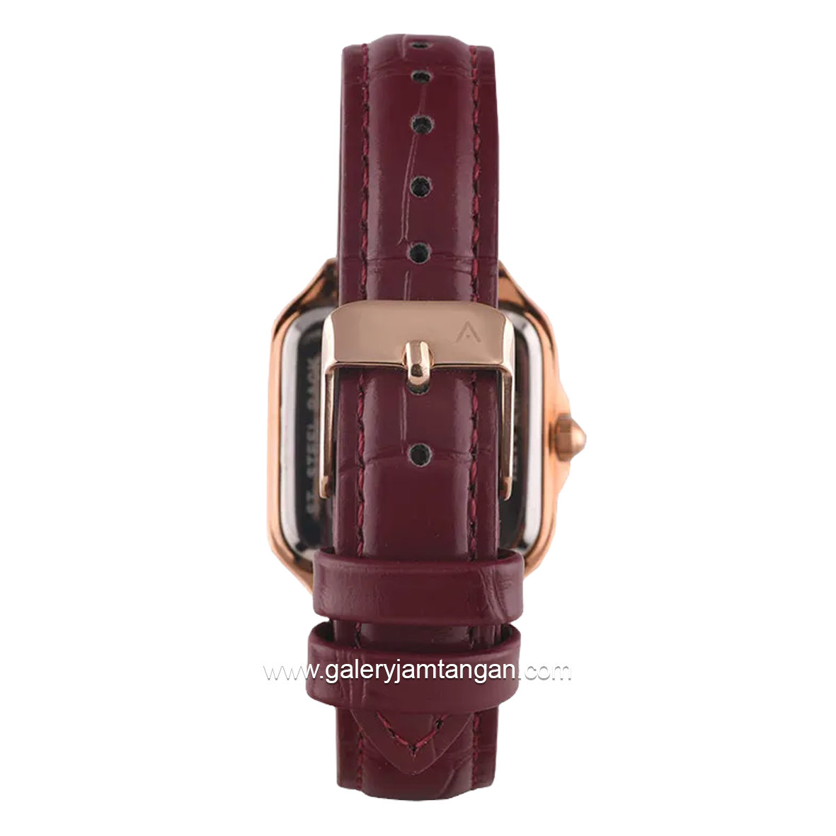 Christophe Arden CA 1003 LH Red Rosegold Leather Strap