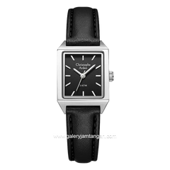 Christophe Arden CA 1004 LH Black Silver Leather Strap