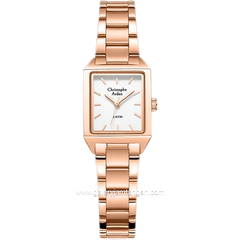 Christophe Arden CA 1004 LH Rose Gold Dial White Stainless Steel