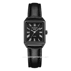 Christophe Arden CA 1004 LH LIPBA2 Full Black Leather Strap