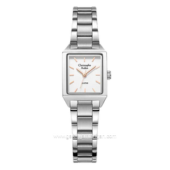 Christophe Arden CA 1004 LH Silver Dial White Stainless Steel
