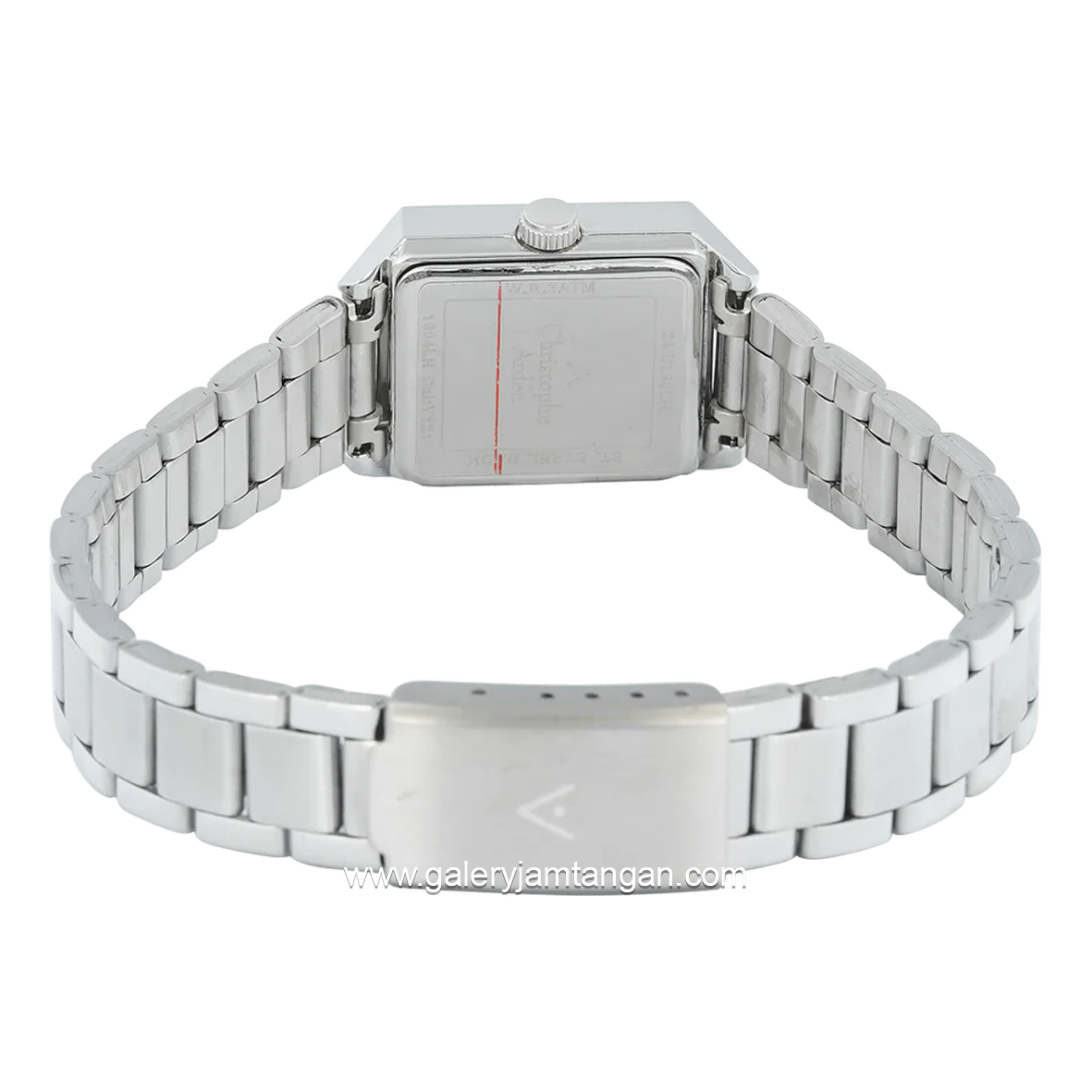 Christophe Arden CA 1004 LH Silver Dial White Stainless Steel